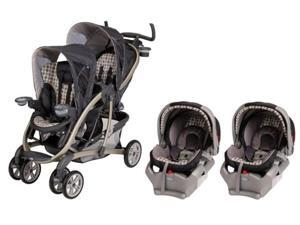 Graco Quattro Tour Duo Baby Stroller & SnugRide 35 Twin Travel System - Vance Graco Quattro Tour Duo Baby Stroller & SnugRide 35 Twin Travel System - Vance