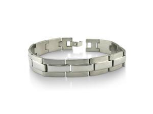Stainless Steel Men's Link Bracelet 8 3/4" Stainless Steel Men's Link Bracelet 8 3/4"