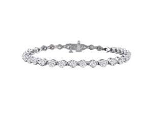 Gorgeous 6 1/2ct Diamond Tennis Bracelet in 14k White Gold Gorgeous 6 1/2ct Diamond Tennis Bracelet in 14k White Gold