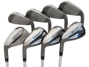 NEW Left Handed TaylorMade SpeedBlade HL 4-PW+AW Irons Steel Uniflex LH NEW Left Handed TaylorMade SpeedBlade HL 4-PW+AW Irons Steel Uniflex LH