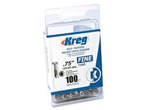 Kreg SPS-F075-100 3/4-inch Fine Self-Tapping Pocket Hole Screws - 100 Count Kreg SPS-F075-100 3/4-inch Fine Self-Tapping Pocket Hole Screws - 100 Count