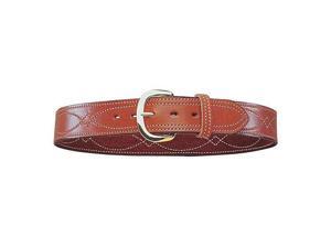 Bianchi 12299 B9 Fancy Stitched Belt Tan Sz 44 Brass Bianchi 12299 B9 Fancy Stitched Belt Tan Sz 44 Brass