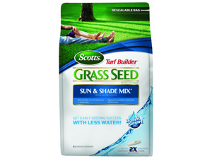 Scotts 18115 Turf Builder Sun and Shade Grass Seed - 3 Lbs. Scotts 18115 Turf Builder Sun and Shade Grass Seed - 3 Lbs.