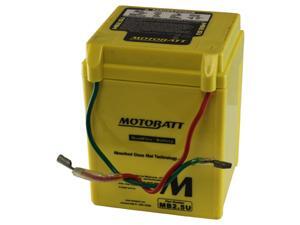 MotoBatt MB2.5U Battery 12V 2.5A Factory Activated Quadflex AGM Battery MotoBatt MB2.5U Battery 12V 2.5A Factory Activated Quadflex AGM Battery
