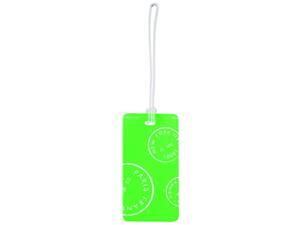 Lewis N. Clark 7470GRN Plastic Luggage Tag, Neon Green Lewis N. Clark 7470GRN Plastic Luggage Tag, Neon Green