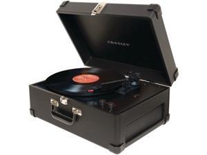 Crosley CR49-BK Traveler Turntable, Black Crosley CR49-BK Traveler Turntable, Black