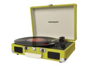 Crosley CR8005A-GR Cruiser Portable Turntable (Green) Crosley CR8005A-GR Cruiser Portable Turntable (Green)