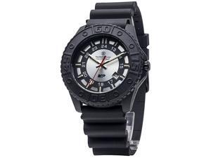 Smithwess SWW-MP18-GRY Military and Police Tritium Gray Face Black Stainless Str Smithwess SWW-MP18-GRY Military and Police Tritium Gray Face Black Stainless Str