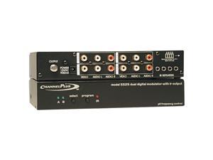 CHANNEL PLUS 5525 Deluxe Series Modulator with IR Emitter Ports Dual Source CHANNEL PLUS 5525 Deluxe Series Modulator with IR Emitter Ports Dual Source
