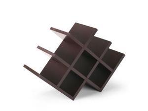 LIFETIME BRANDS 5021404 8-Bottle KD Wine Rack Black LIFETIME BRANDS 5021404 8-Bottle KD Wine Rack Black