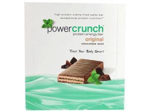 Power Crunch 1499854 Protein Bars Chocolate Mint Original 40 gram Case of 12 Power Crunch 1499854 Protein Bars Chocolate Mint Original 40 gram Case of 12