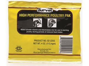 Durvet High Performance Poultry Pak 4 Ounces - 002-2505 Durvet High Performance Poultry Pak 4 Ounces - 002-2505