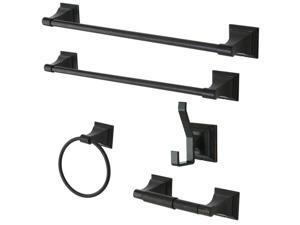 Kingston Brass BAHK61212478ORB Monarch Collection 5-piece Towel Bar Bath Hardwar Kingston Brass BAHK61212478ORB Monarch Collection 5-piece Towel Bar Bath Hardwar