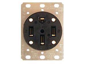 Leviton 071-279 50 Amp 4 Watt Industrial Grade Straight Blade Flush Mount Recept Leviton 071-279 50 Amp 4 Watt Industrial Grade Straight Blade Flush Mount Recept