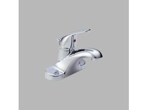 Delta Faucet B510LF Foundations Solid Brass Single Lever Centerset Core-B Lavatory Faucet With Metal Pop-Up, Chrome Delta Faucet B510LF Foundations Solid Brass Single Lever Centerset Core-B Lavatory Faucet With Metal Pop-Up, Chrome
