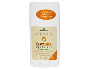 Zion Health 1227826 Claydry Silk Deodorant White Pine 2.5 Oz Zion Health 1227826 Claydry Silk Deodorant White Pine 2.5 Oz