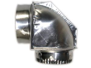 Builders Best Inc 110161 4-in 90 Aluminum Close Elbow Builders Best Inc 110161 4-in 90 Aluminum Close Elbow