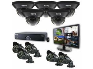 REVO America R165D5GB5GM21-4T 16-Channel 4TB 960H DVR Surveillance System with 1 REVO America R165D5GB5GM21-4T 16-Channel 4TB 960H DVR Surveillance System with 1