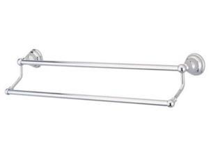 Kingston Brass BA556318C Royale 18" Dual Towel Bar, Chrome Kingston Brass BA556318C Royale 18" Dual Towel Bar, Chrome