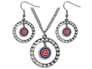 Siskiyou BRJS045 Chicago Cubs Rhinestone Jewelry Set Siskiyou BRJS045 Chicago Cubs Rhinestone Jewelry Set