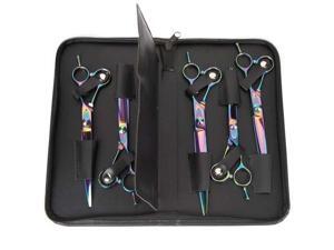 Master Grooming Tools TP87160 05 MG 5200 Rainbow Series Shear Kit 5-Piece Master Grooming Tools TP87160 05 MG 5200 Rainbow Series Shear Kit 5-Piece