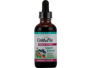 Cold & Flu - Elderberry,Echinacea,Goldenseal Extracts - Quantum - 2 oz - Liquid Cold & Flu - Elderberry,Echinacea,Goldenseal Extracts - Quantum - 2 oz - Liquid