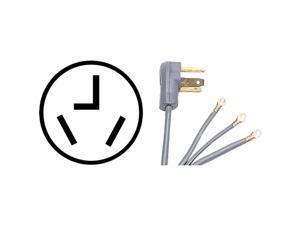 PETRA 90-1024 3-Wire Dryer Cords Closed Eyelet 6 ft 30A PETRA 90-1024 3-Wire Dryer Cords Closed Eyelet 6 ft 30A