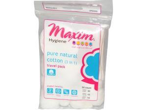 Maxim Hygiene Products 1196195 3 In 1 Pure Travel Pack Cotton Swabs Rounds And B Maxim Hygiene Products 1196195 3 In 1 Pure Travel Pack Cotton Swabs Rounds And B