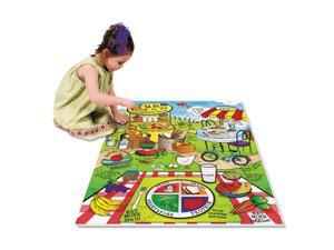 WonderFoam Land Of Nutrition Floor Puzzle 63 Pieces WonderFoam Land Of Nutrition Floor Puzzle 63 Pieces