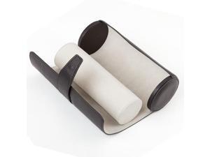 Royce Leather Deluxe Watch Roll, Black - 930-BLACK-5 Royce Leather Deluxe Watch Roll, Black - 930-BLACK-5