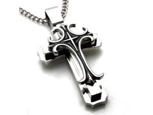Tioneer P30202 Stainless Steel Men's Cross Pendant Tioneer P30202 Stainless Steel Men's Cross Pendant