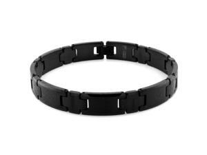 Tioneer B10050B Apollo Black Tungsten Carbide Link Bracelet Tioneer B10050B Apollo Black Tungsten Carbide Link Bracelet