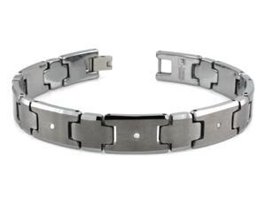 Tungsten 0.03ctw Diamond Bracelet Tungsten 0.03ctw Diamond Bracelet
