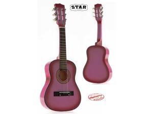 Star Kids Acoustic Toy Guitar 27 Inches Color Pink Star Kids Acoustic Toy Guitar 27 Inches Color Pink