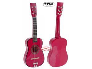 Star Kids Acoustic Toy Guitar 23 Inches Color Hot Pink Star Kids Acoustic Toy Guitar 23 Inches Color Hot Pink