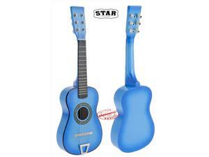 Star Kids Acoustic Toy Guitar 23 Inches Color Light Blue Star Kids Acoustic Toy Guitar 23 Inches Color Light Blue