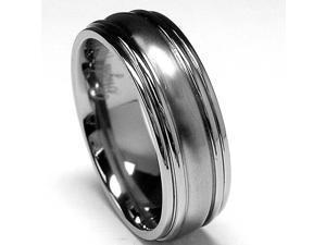 High polish / Matte finish Titanium ring Wedding band High polish / Matte finish Titanium ring Wedding band