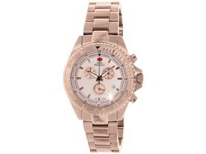 Swiss Precimax Maritime Pro SP12195 Men's Rose-Gold Stainless-Steel Swiss Chronograph Watch with Rose-Gold Dial Swiss Precimax Maritime Pro SP12195 Men's Rose-Gold Stainless-Steel Swiss Chronograph Watch with Rose-Gold Dial