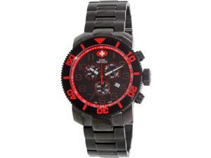 Swiss Precimax Men's Verto Pro SP13035 Black Stainless-Steel Swiss Chronograph Watch with Black Dial Swiss Precimax Men's Verto Pro SP13035 Black Stainless-Steel Swiss Chronograph Watch with Black Dial