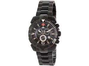 Swiss Precimax Recon Pro SP13121 Men's Black Dial Stainless Steel Swiss Chronograph Watch Swiss Precimax Recon Pro SP13121 Men's Black Dial Stainless Steel Swiss Chronograph Watch