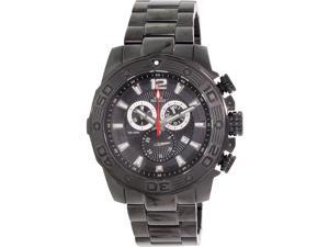 Swiss Precimax SP13262 Legion Pro Men's Black Stainless-Steel Swiss Chronograph Watch with Black Dial Swiss Precimax SP13262 Legion Pro Men's Black Stainless-Steel Swiss Chronograph Watch with Black Dial