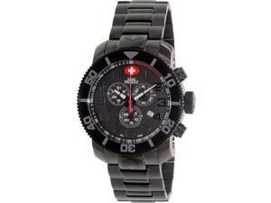 Swiss Precimax Men's Verto Pro SP13033 Black Stainless-Steel Swiss Chronograph Watch with Black Dial Swiss Precimax Men's Verto Pro SP13033 Black Stainless-Steel Swiss Chronograph Watch with Black Dial