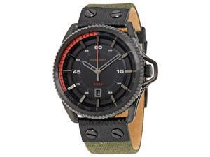 Diesel Men's Rollcage DZ1728 Black Cloth Quartz Watch Diesel Men's Rollcage DZ1728 Black Cloth Quartz Watch