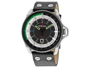 Diesel Men's Rollcage Black Leather Strap Watch DZ1717 Diesel Men's Rollcage Black Leather Strap Watch DZ1717