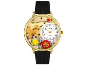 Whimsical Watches Unisex Chihuahua Gold Watch Watch G0130023 Whimsical Watches Unisex Chihuahua Gold Watch Watch G0130023
