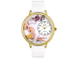 Whimsical Watches Unisex Massage Therapist Gold Watch Watch G0630012 Whimsical Watches Unisex Massage Therapist Gold Watch Watch G0630012