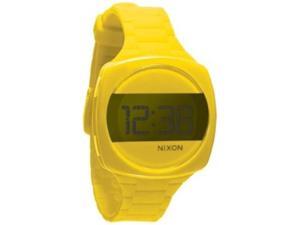 Nixon Men's Dash A168639-00 Yellow Silicone Quartz Watch with Black Dial Nixon Men's Dash A168639-00 Yellow Silicone Quartz Watch with Black Dial