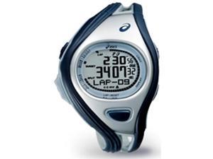 Asics CQAR0302 Unisex Challenge Blue Polyurethane Quartz Watch with Silver Dial Asics CQAR0302 Unisex Challenge Blue Polyurethane Quartz Watch with Silver Dial