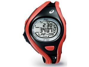 Asics CQAR0304 Unisex Challenge Red Polyurethane Quartz Watch with Silver Dial Asics CQAR0304 Unisex Challenge Red Polyurethane Quartz Watch with Silver Dial