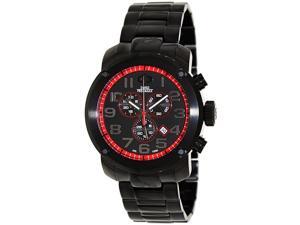 Swiss Precimax SP13015 Men's Marauder Pro Black Stainless-Steel Swiss Chronograph Watch with Black Dial Swiss Precimax SP13015 Men's Marauder Pro Black Stainless-Steel Swiss Chronograph Watch with Black Dial